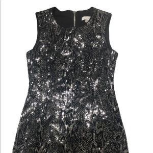 Calvin Klein Black Sequin Dress